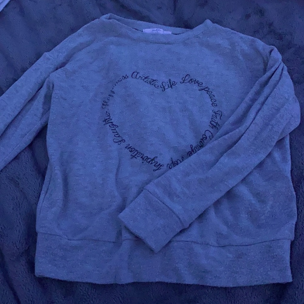 Moa Moa Grey Sweater (NEW)